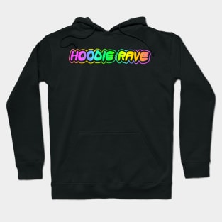 Hoodie Rave Rainbow Inverted One-Liner Hoodie